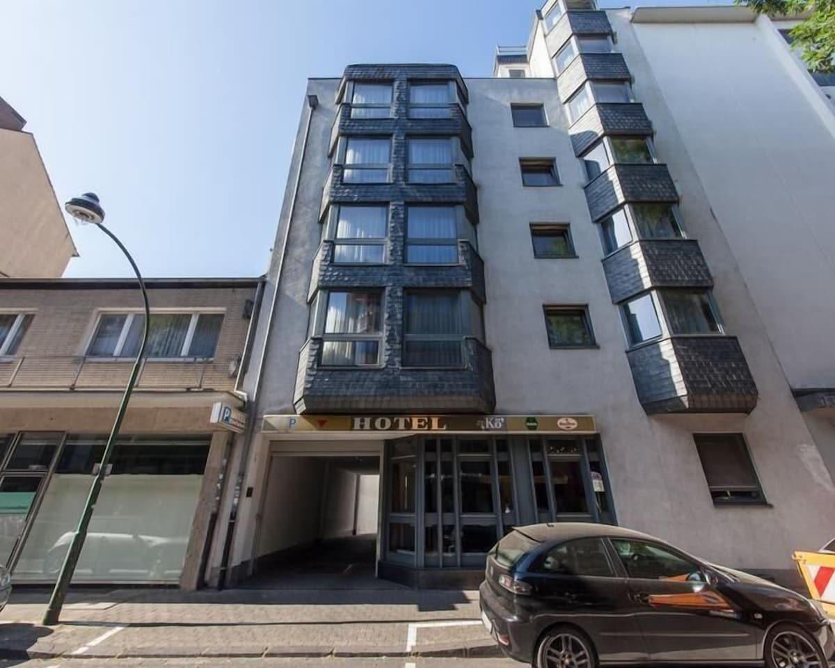 Hotel An Der Ko Düsseldorf Exterior foto